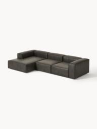Modular Leather Corner Sofa Lennon (4-seater) - thumbnail 4