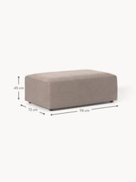 XL Ottoman Melva, W 116 x D 72 cm - thumbnail 9