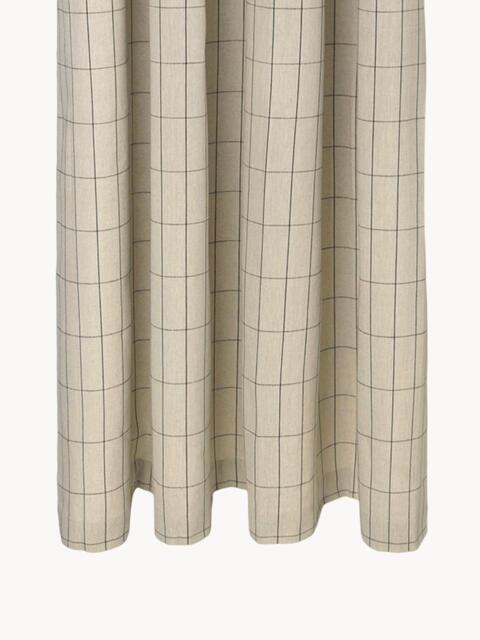 Organic Cotton Shower Curtain Chambray, Water-Repellent - image 1