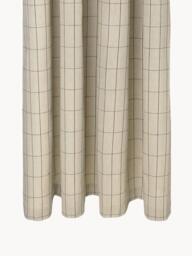 Organic Cotton Shower Curtain Chambray, Water-Repellent - thumbnail 1