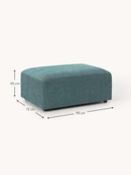 Ottoman Melva, W 99 x D 72 cm - thumbnail 7