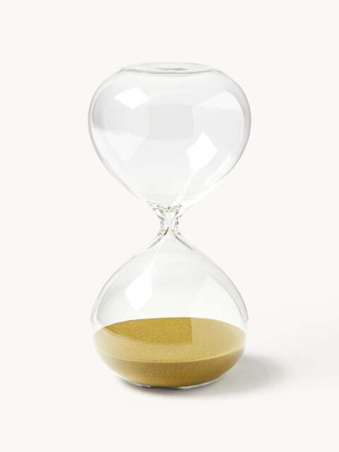 Glass Hourglass Ball, 30 Minutes - image 1