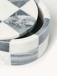 Westwing Crosby Studios, Marble Jewellery Box Carreaux with Lid - thumbnail 4
