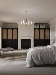 Modular Hinged Door Wardrobe Jeanne, 50 cm Wide, in various sizes - thumbnail 2