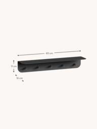 Steel Wall Rack Malou, W 60 cm - thumbnail 5