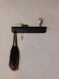 Steel Wall Rack Malou, W 60 cm - thumbnail 2