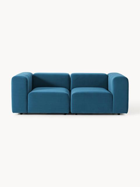 Modular Velvet Sofa Lena (2-seater) - image 1