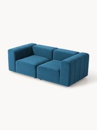 Modular Velvet Sofa Lena (2-seater) - thumbnail 4