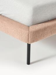 Upholstered Teddy Bouclé Bed Amelia - thumbnail 8