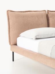 Upholstered Teddy Bouclé Bed Amelia - thumbnail 7