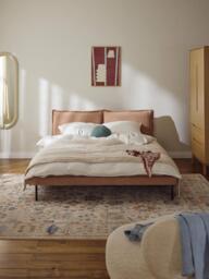 Upholstered Teddy Bouclé Bed Amelia - thumbnail 3
