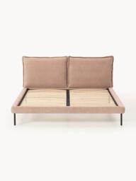 Upholstered Teddy Bouclé Bed Amelia - thumbnail 6
