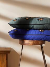 Handmade Cotton Cushion Cover Eye - thumbnail 2