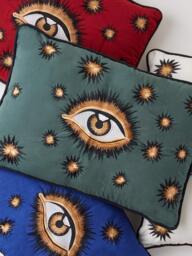 Handmade Cotton Cushion Cover Eye - thumbnail 8