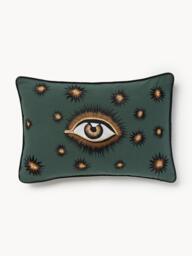 Handmade Cotton Cushion Cover Eye
