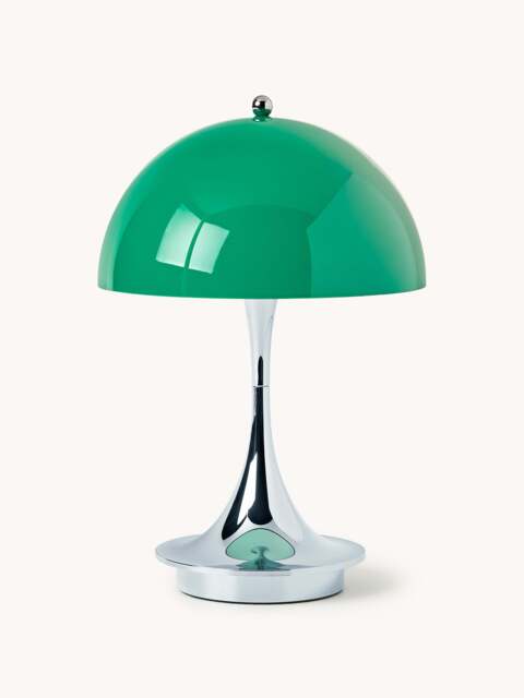 Small Portable LED Table Lamp Panthella 160, Design Verner Panton - image 1
