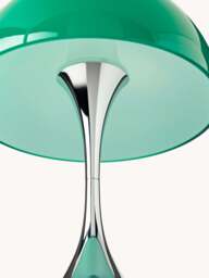Small Portable LED Table Lamp Panthella 160, Design Verner Panton - thumbnail 8