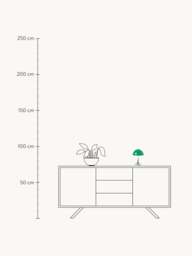 Small Portable LED Table Lamp Panthella 160, Design Verner Panton - thumbnail 9