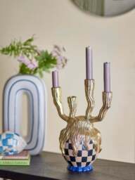 Hand-Painted Candle Holder Medusa - thumbnail 6
