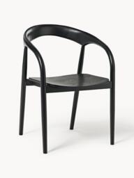 Ash Wood Dining Chair Camille with Armrests - thumbnail 1