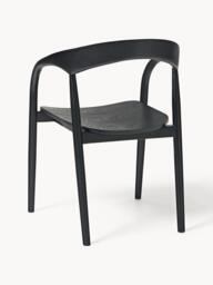 Ash Wood Dining Chair Camille with Armrests - thumbnail 5