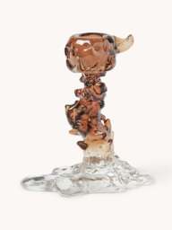 Glass Candle Holder Drip - thumbnail 1