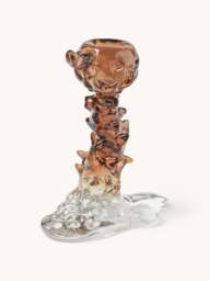 Glass Candle Holder Drip - thumbnail 2