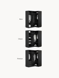 Modular Corner Wardrobe Simone, 165 cm Wide, in various sizes - thumbnail 9