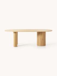 Oval Oak Wood Dining Table Dunia, in various sizes - thumbnail 2