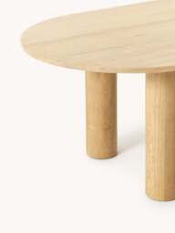 Oval Oak Wood Dining Table Dunia, in various sizes - thumbnail 4