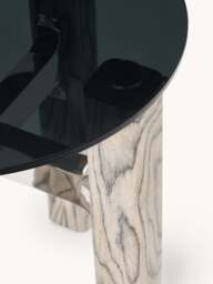 Side Table Sam with Glass Top - thumbnail 4