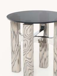 Side Table Sam with Glass Top - thumbnail 3