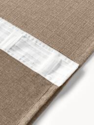 Opaque Multi-Band Curtains Jensen, Set of 2, W 130 cm - thumbnail 7