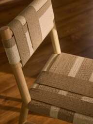Ash Wood Dining Chair Mani - thumbnail 9