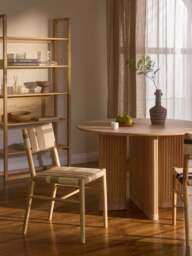 Ash Wood Dining Chair Mani - thumbnail 8