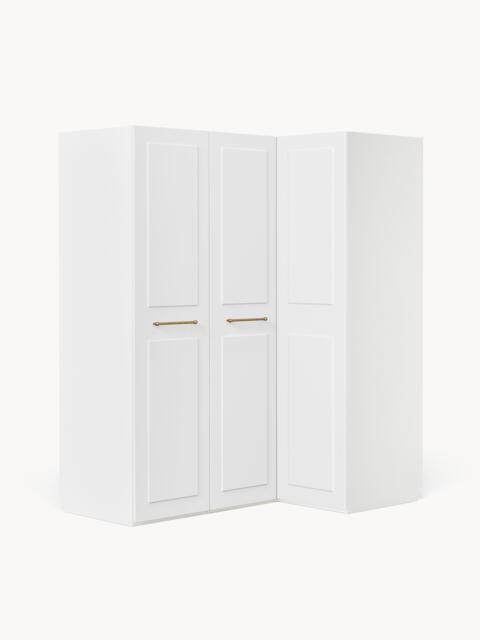 Modular Corner Wardrobe Charlotte, 165 cm Wide, in various sizes