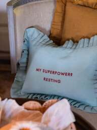 Handmade Cotton Cushion Cover Quote - thumbnail 2