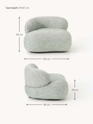 Lounge Armchair Alba - thumbnail 4