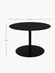Round Metal Coffee Table Snow - thumbnail 4