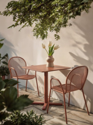 Stackable Garden Chair Ronda with Armrests - thumbnail 3