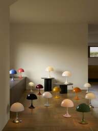Dimmable Portable LED Table Lamp Panthella 250, Design Verner Panton - thumbnail 3
