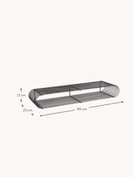 Metal Shelf Curva, W 80 cm - thumbnail 2