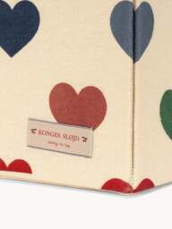 Kids Storage Boxes Coeur Coloré, Set of 2 - thumbnail 4