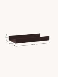 Metal Shelf String System, W 58 x D 30 cm - thumbnail 2