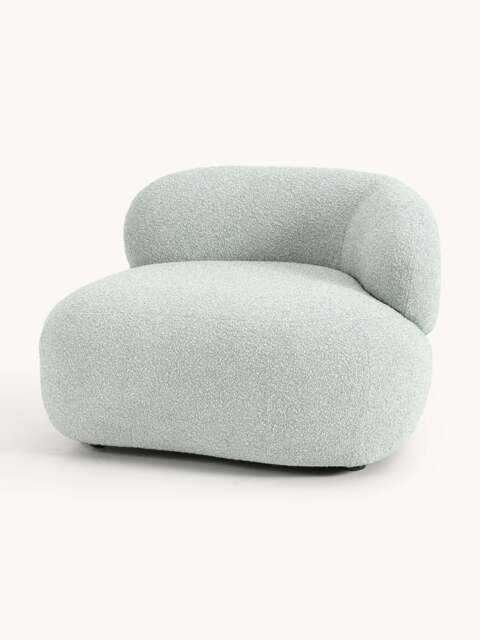 Bouclé Lounge Armchair Alba