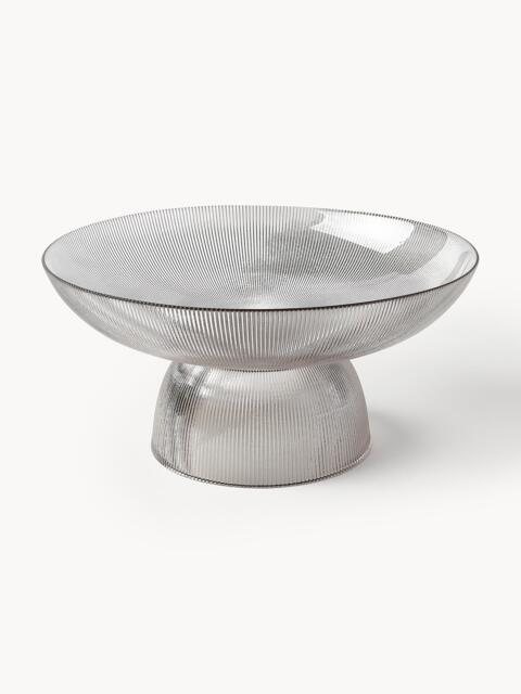 Glass Bowl Lija with A Ribbed Surface - image 1