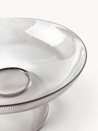 Glass Bowl Lija with A Ribbed Surface - thumbnail 3
