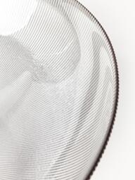 Glass Bowl Lija with A Ribbed Surface - thumbnail 4