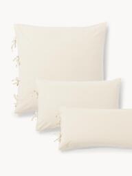 Washed Cotton Percale Pillowcase Leonie - thumbnail 1