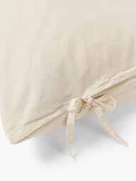 Washed Cotton Percale Pillowcase Leonie - thumbnail 3